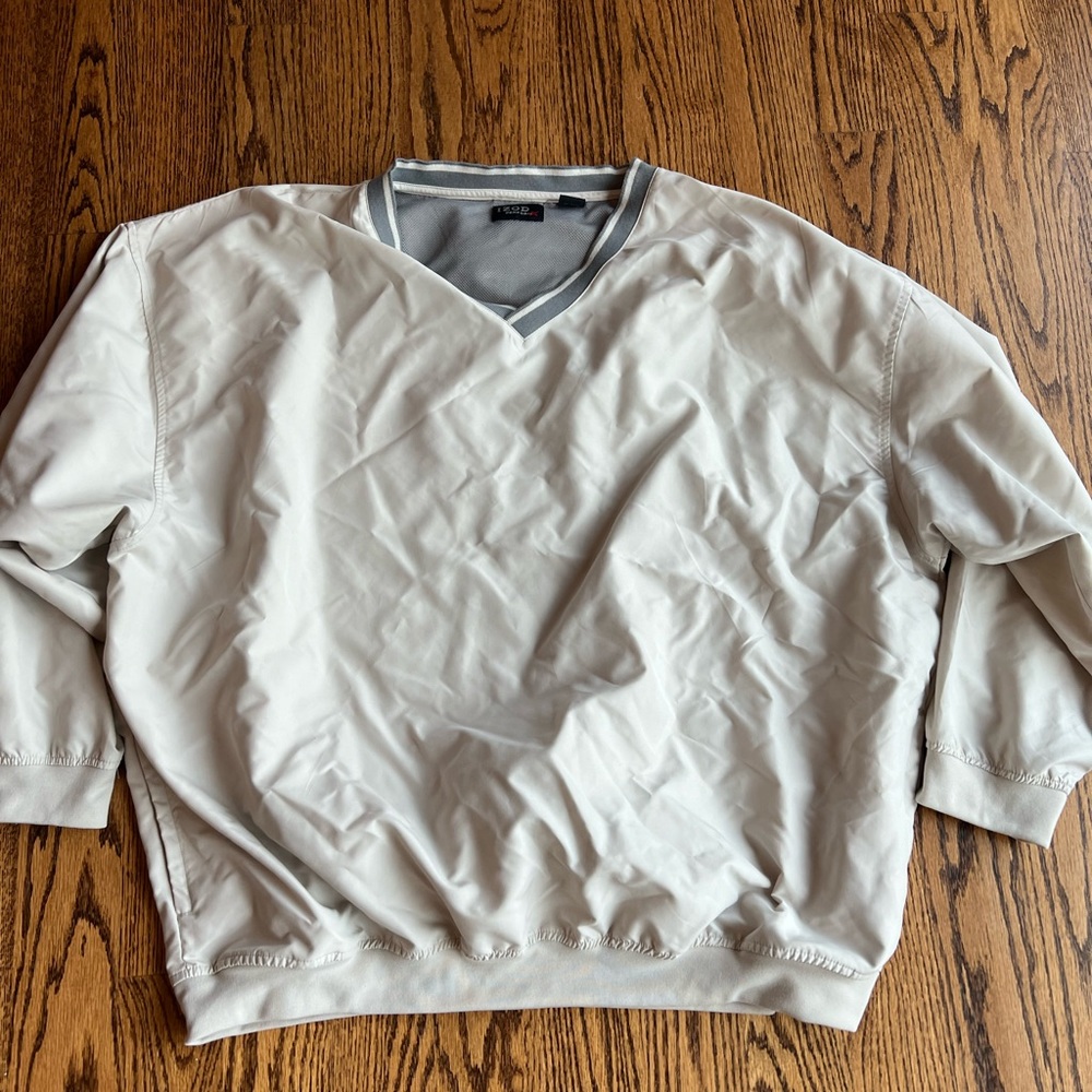 IZOD perform X golf pullover windbreaker men’s size 3XL